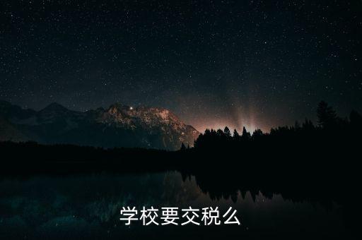民辦學校交什么稅，你好我想問問民辦學校可以要求學生補課嗎把補課的錢作為必交費
