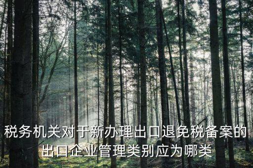 退 免 稅管理類別填 什么，出口退稅免稅分類管理等級(jí)申請(qǐng)?jiān)趺磳懓?/></a></span><span id=