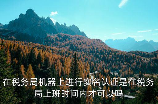國稅實名制認證要什么時候，太原萬柏林國稅局實名認證截至日期