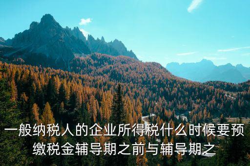 什么時候要預交增值稅，什么時候要預繳增值稅按什么標準預繳