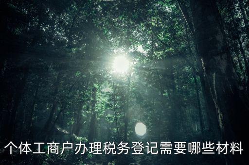 稅務登記要帶什么資料，公司設立后辦理稅務登記要準備哪些資料