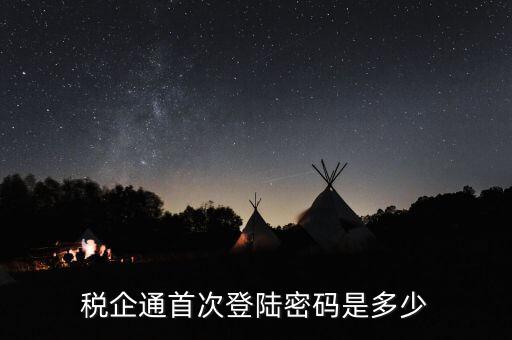易企惠稅的登錄密碼是什么，企業電子報稅管理系統默認密碼是