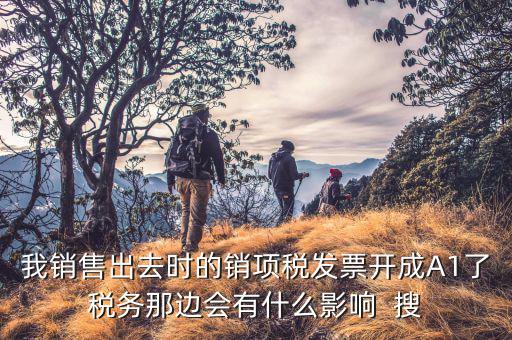 我銷售出去時的銷項稅發票開成A1了稅務那邊會有什么影響  搜
