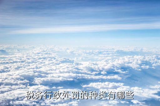 什么是稅務行政處罰，什么叫稅務行政處罰當事人