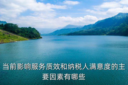 納稅服務質效包括什么意思，稅務局的納稅服務是做什么的