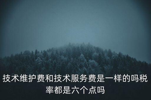 技術維戶費交什么稅，維修費交什么稅