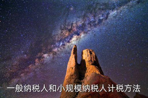 什么是一般計(jì)稅方法，一般納稅人計(jì)稅方法