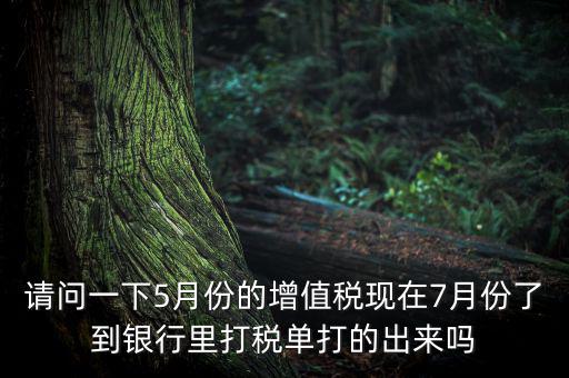 提交了增值稅要什么時候拿稅單，交稅后什么時候才能拿到稅單