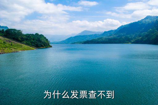 為什么黑龍江的發票查不到，為什么發票查不到