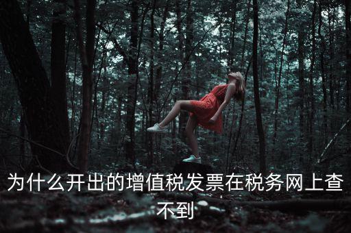為什么我查不到發(fā)票，開(kāi)了發(fā)票為什么在國(guó)稅官網(wǎng)上查詢不到