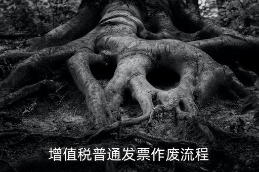 增值稅普通發票作廢流程