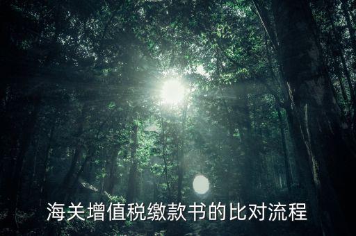 海關繳款書如何比對，海關進口增值稅準用繳款書的數(shù)據采集和比對