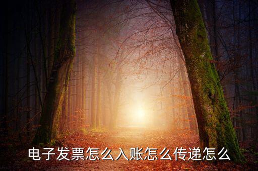 電子發票怎么入賬怎么傳遞怎么