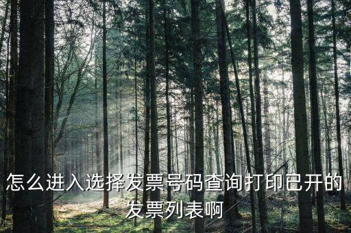 如何根據(jù)發(fā)票號(hào)碼查詢(xún)，如何通過(guò)發(fā)票代碼和號(hào)碼查詢(xún)發(fā)票具體信息