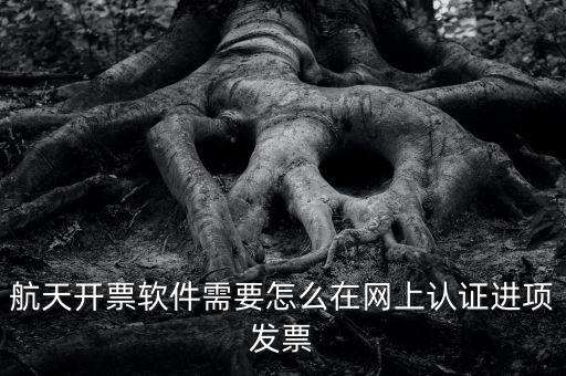 航天開票軟件需要怎么在網上認證進項發票
