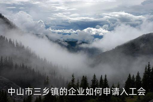 企業工會如何申報，中山市三鄉鎮的企業如何申請入工會