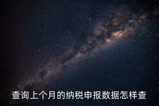 如何查詢湖南個稅申報明細，查詢上個月的納稅申報數據怎樣查