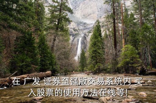 廣發證券怎么知道是否買入成功,股市動態
