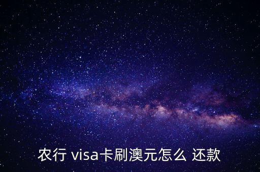 visa怎么還款,如何辦理信用卡還款業務?