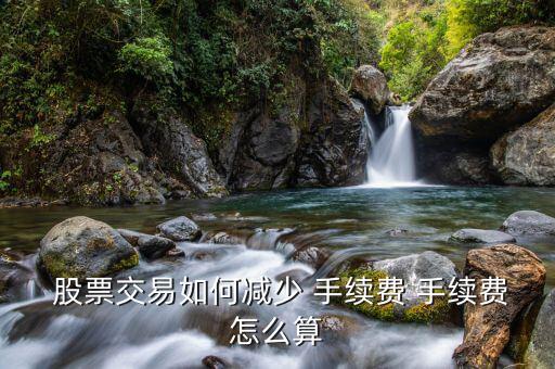 股票的手續費怎么調低,網上自助開戶手續費一般為25000元