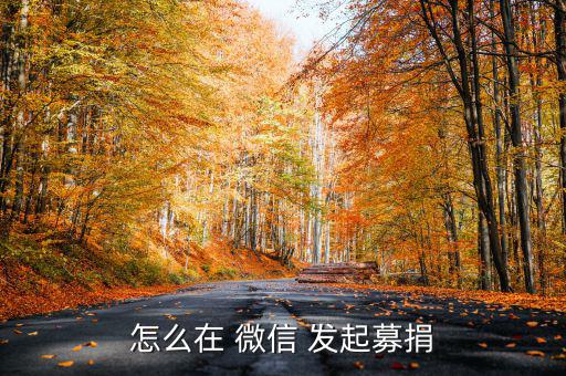 怎么在微信發起眾籌,如何在微信-2//籌款中籌款?