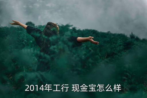 2014年工行 現金寶怎么樣