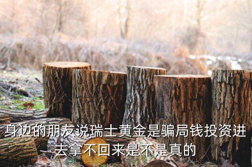 瑞士黃金到底是什么，朋友都在做瑞士黃金 真的賺錢嗎