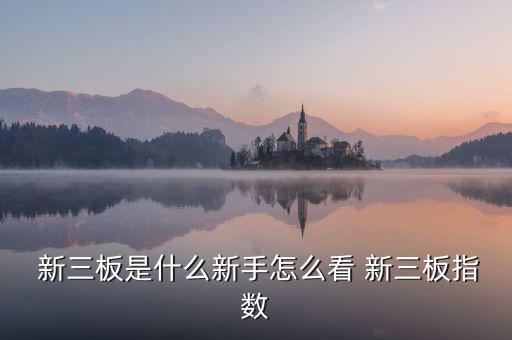  新三板是什么新手怎么看 新三板指數