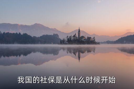 中國社會保險行業什么時候起步的，我國社保是什么時候開始的