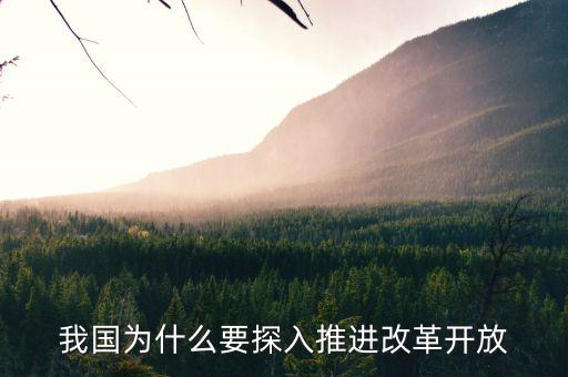 為什么要開啟新一輪改革開放，我國為什么要進行新一輪增值稅改革