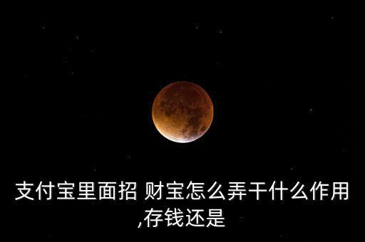 大額存招財寶怎么樣,轉入余額寶可獲一定收益但不能用于網購