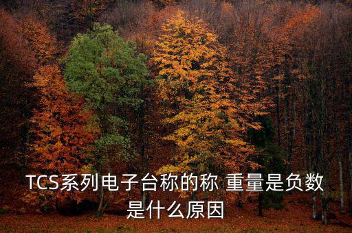 稱上負重量怎么轉換,電子稱重平臺上的物體重量計顯示為負數
