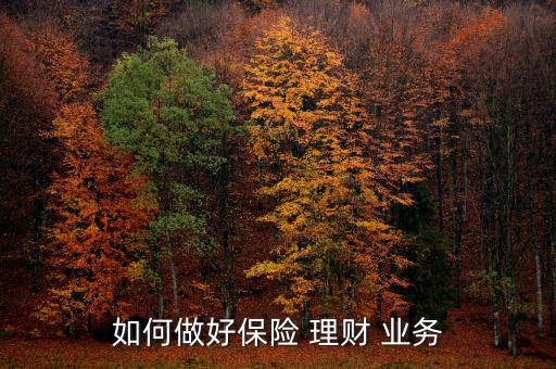 理財業務怎么跑,理財規劃師助你打理財務