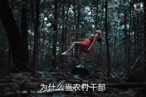 為什么當農村干部