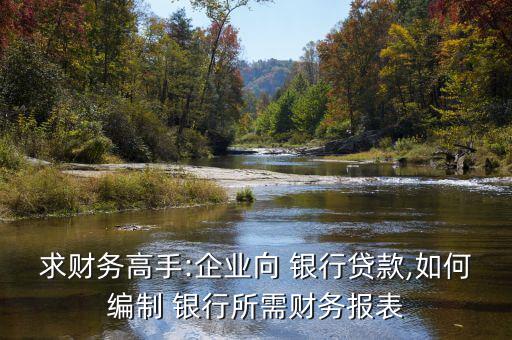 銀行財報怎么做,銀行財務報表包括資產負債表和利潤表