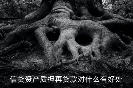 信貸資產(chǎn)質(zhì)押再貸款對(duì)什么有好處