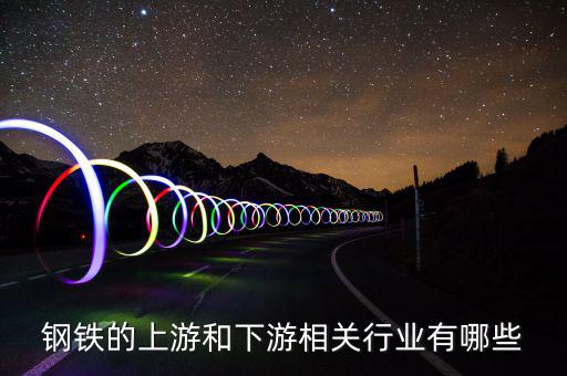 鋼鐵的上游和下游相關行業有哪些