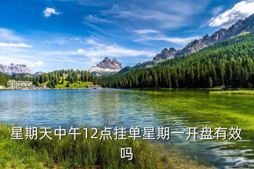 禮拜什么時(shí)候掛單好，申銀萬(wàn)國(guó)股票賬號(hào) 星期天晚上9點(diǎn)掛單周一早上是否有效