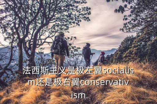 極右翼是什么意思，法西斯主義是極左翼socialism還是極右翼conservativism