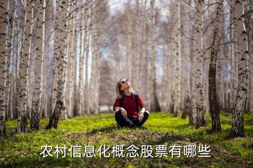 農村富了什么股票，農村信息化概念股票有哪些