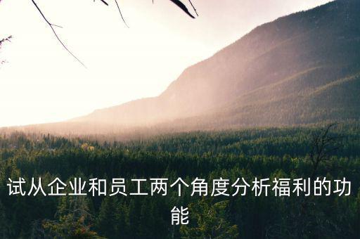 福利為什么激勵，企業員工福利對激勵員工有什么作用