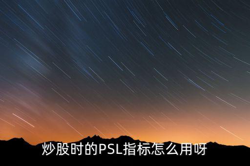 央行psl是什么，psl是什么意思