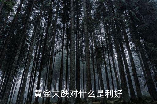 黃金跌對什么股票有利，黃金價格下跌對哪些股票是利好消息