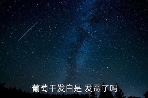  葡萄干發白是 發霉了嗎