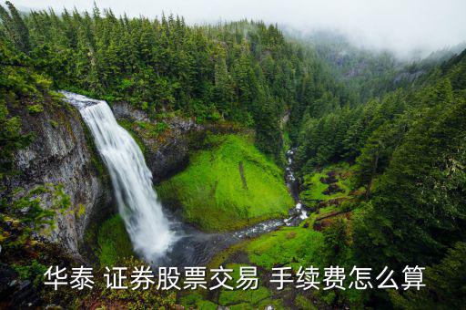 華泰證券怎么降低手續費,華泰證券股票交易手續費怎么收