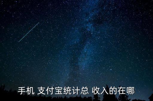 支付寶里怎么看收入圖,支付寶藏錢包怎么查財富總資產和收益