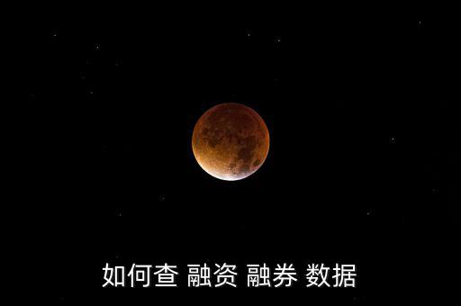 如何查 融資 融券 數據