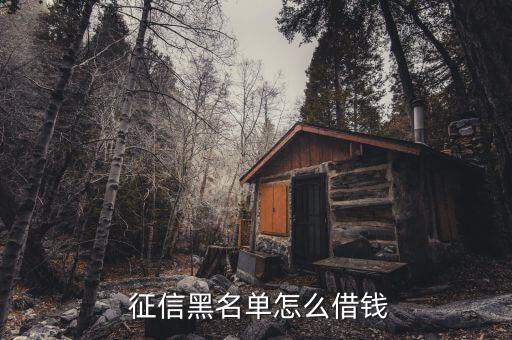 征信黑了怎么貸款,征信黑名單若出現逾5年后才可申請貸款