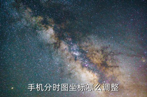 手機分時圖坐標怎么調整