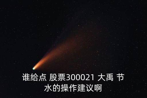 大禹節水這只股票怎么樣,股價被嚴重低估是農墾土地流轉概念股